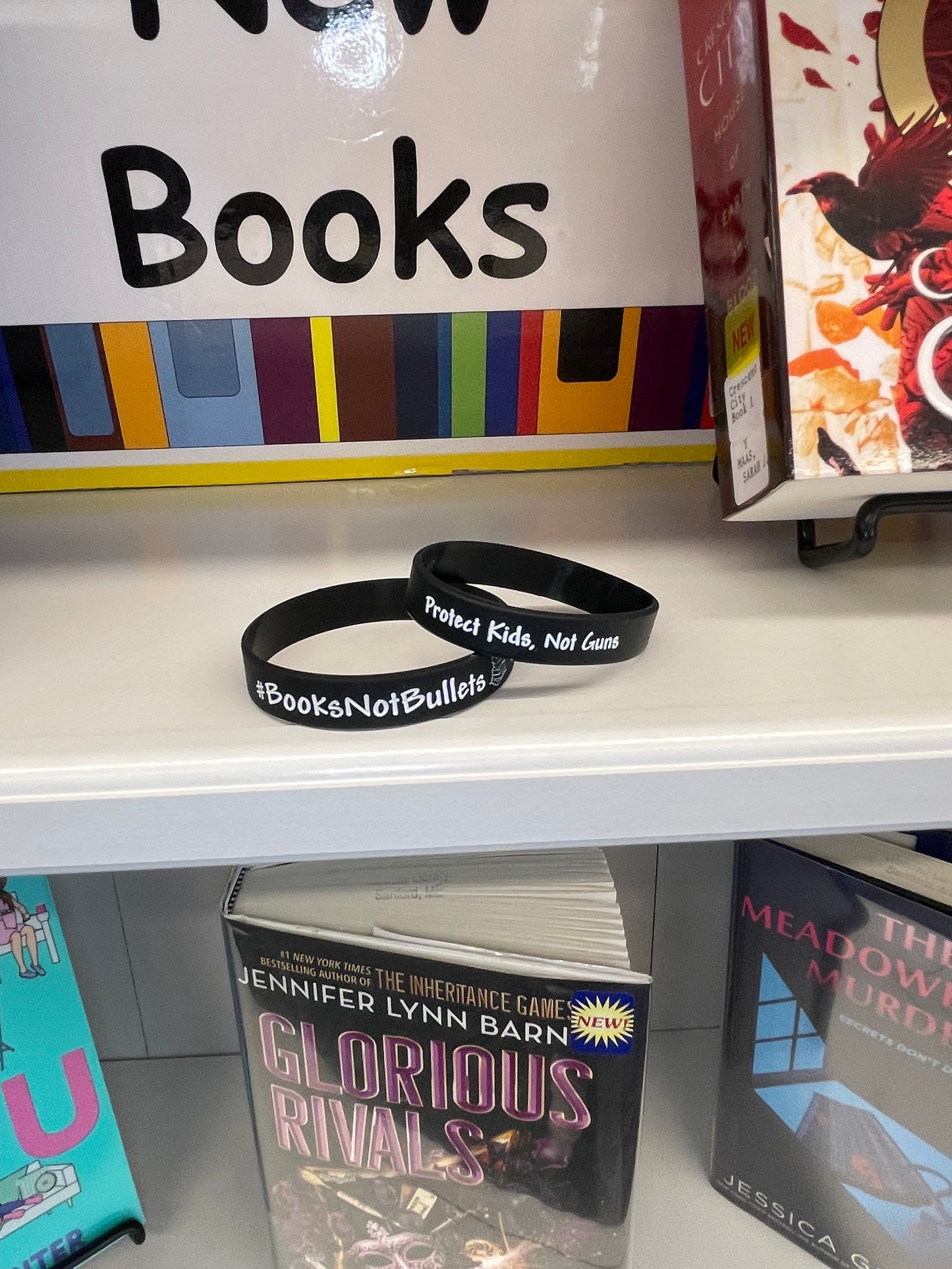 Books Not Bullets Wristbands