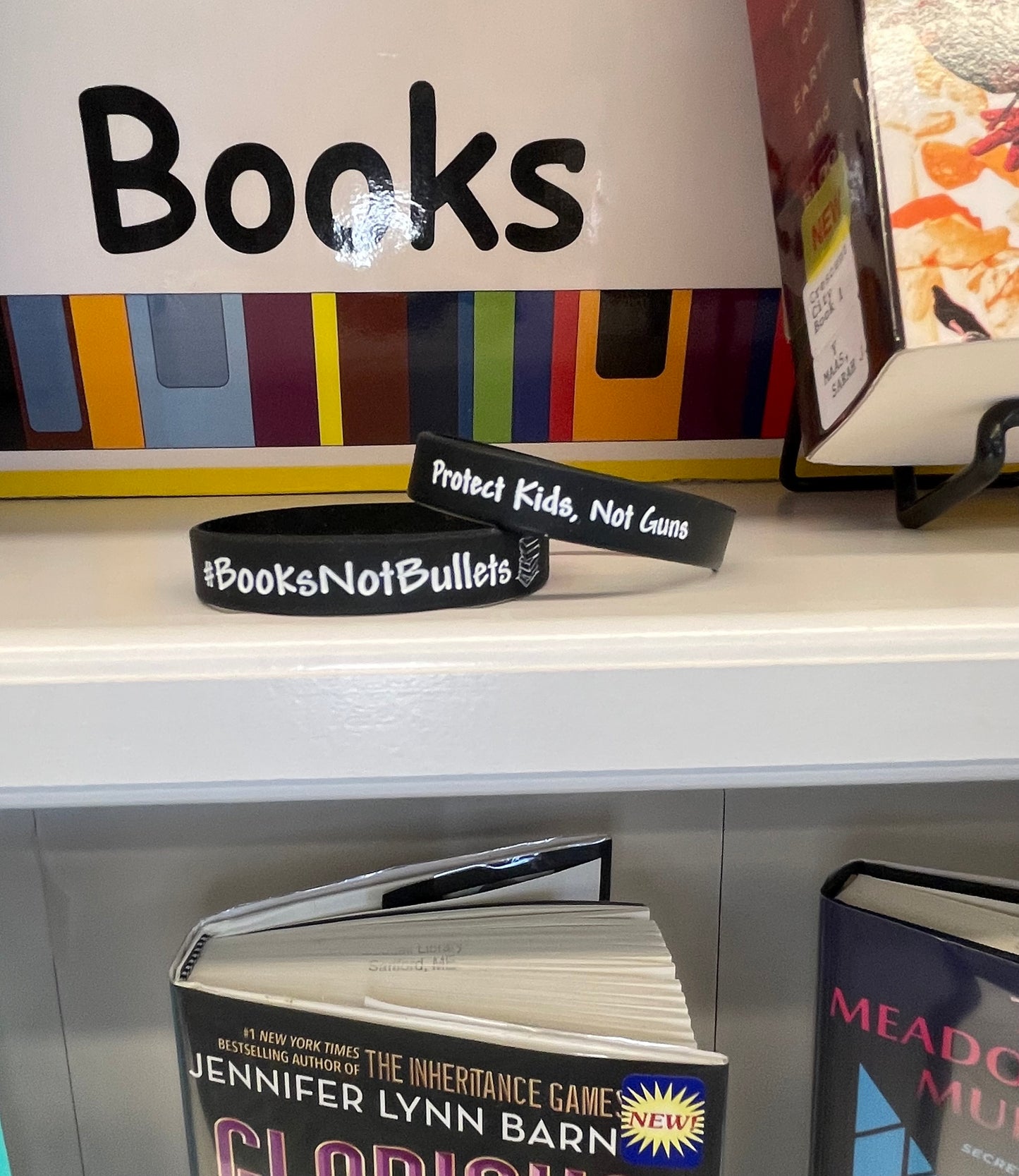 Books Not Bullets Wristbands